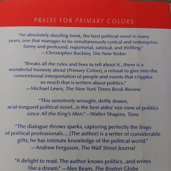 🍒 The Running Mate by Joe Klein book - Picture 5 of 10